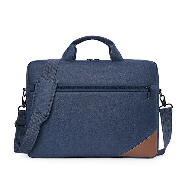 Slank Notebook Dokumentmappe Crossbody Veske Skuldervesker for Laptop Opptil 15.6 tommer Business Reise Håndvesker Computer Tote Bag
