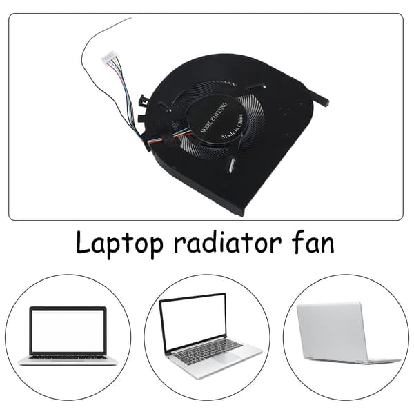 Laptop Intern Køleventilator Metal til T470 T480 Notebook CPU Ventilator Støjsvag