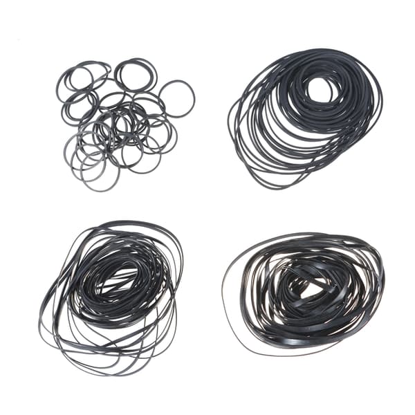 1mm/2mm/3mm Kassettebåndmaskinebælte Brede gummibælter til optager