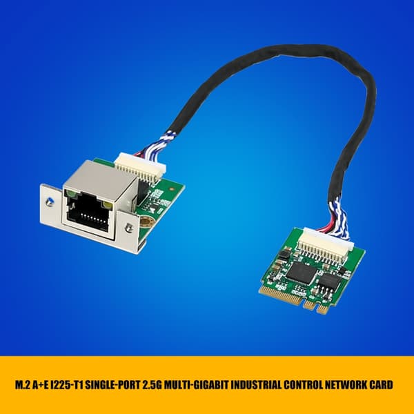 M.2 A+E Netværkskort 2.5Gbps Industriel Kontrolmodul I226 Chipsæt Til PC