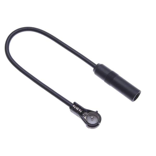 Til bilradioantenneadapterkabel 30 cm med DIN 41585 han-til-hun-stik