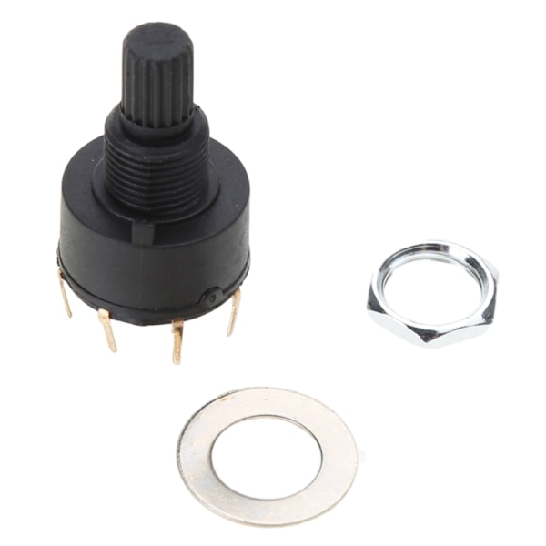 RS16 Bandbrytare Ersättning Plast 16MM Rotary Bandbrytare Handtagslängd 15MM Axlar Bandbrytare Lätt att Installera