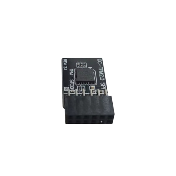 SPI-tilkobling TPM 2.0 Modul Datamaskinadapterkort for sikker datamaskin