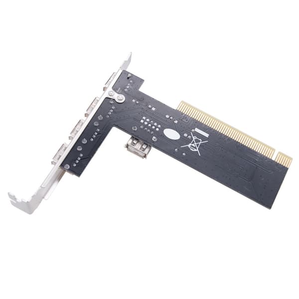PCI USB-kortadapter PCI til USB 2.0 5 porte 4 eksterne 1 intern controller