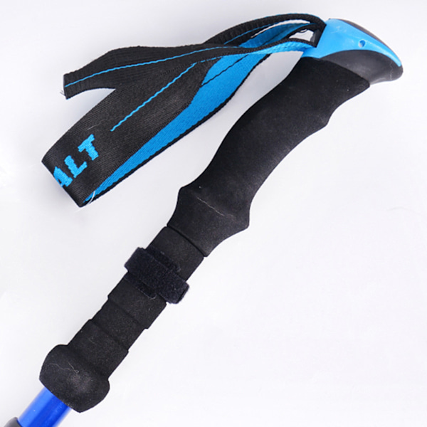Walking Stick, justerbar hopfällbar utdragbar käpp, lätt flexibel gånghjälp hopfällbar käpp Short Purple