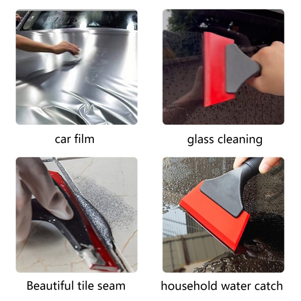 Multifunktionell skyddsfilm för bilglas Installationsverktyg för bilfilm / glasrengöring / kakelskönhet / hempumpvatten