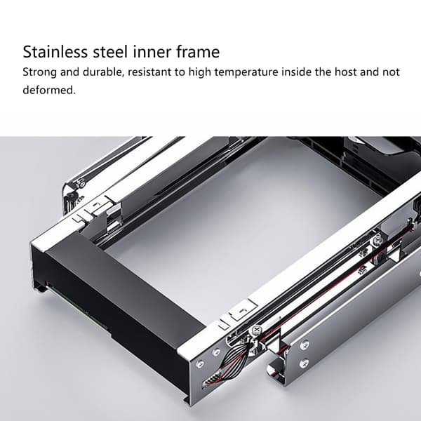 3,5-tommers SSD-harddiskbrønnholder Metallmonteringsbrakettadapter