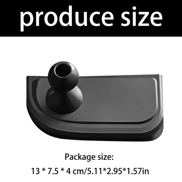 Lille Dashboard Telefonholder Universal Magnetisk Telefonholder til Biler Bracket Grey