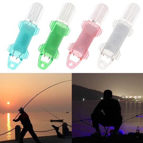 Deep Drop undervattensfisk lockar indikator Lure LED fiske blixt ljus bete Red