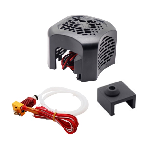 för 3D Ender3V2 Komplett Hotend Kit Starkt Slitstarkt Original Hotend Extruderhuvud Set Extruder för 3D-skrivare