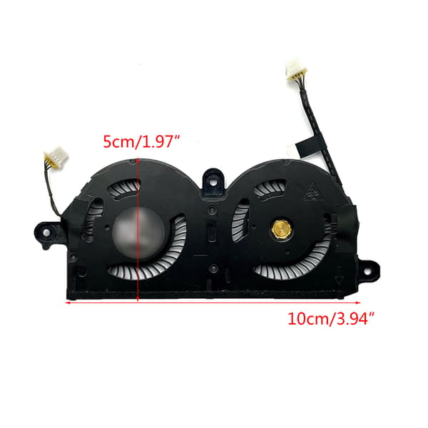 Original CPU Køleventilator til XPS 13 9380 7390 0980WH 980WH ND55C19-19A14