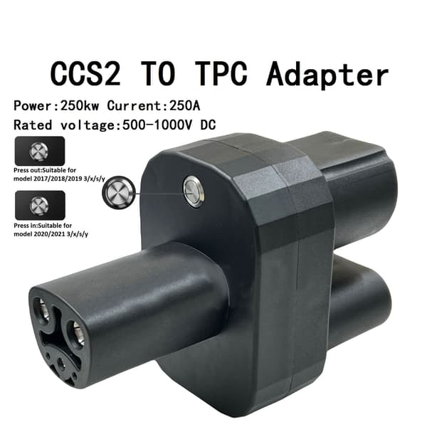Universal CCS2 Laddningsomvandlare 1000V 250A Hög Effekt