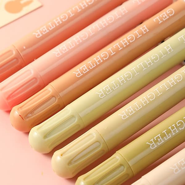 8x Bibel Highlighter Sæt Æstetiske Highlighter Markører Gel Highlighter Pen