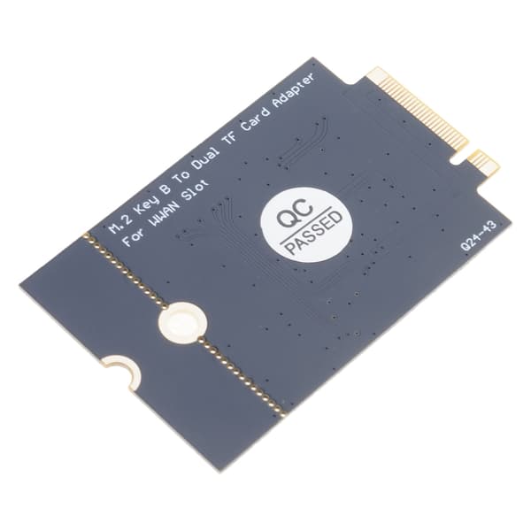 Dubbelkort till NGFF M.2 Key B-adapter (Stödjer USB-buss, inte buss)