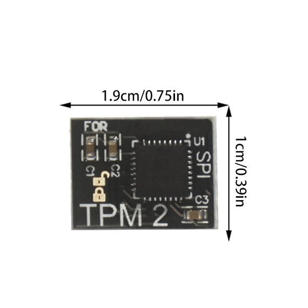 TPM2.0 Säkerhetsmodul SPI 12Pin för förbättrat dataskydd