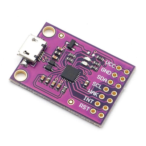 Typ C-kompatibel CP2112 USB till I2C Debug Board för Effektiv Felsökning