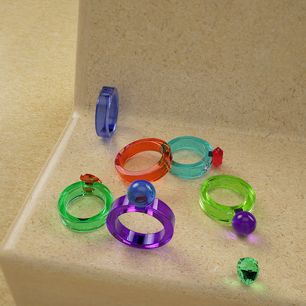 Silikonring Hänge Form Halsband Molds Ringar Smycken Hartsgjutning Form Smycken Hantverk Handgjorda DIY Tool Present null - Set