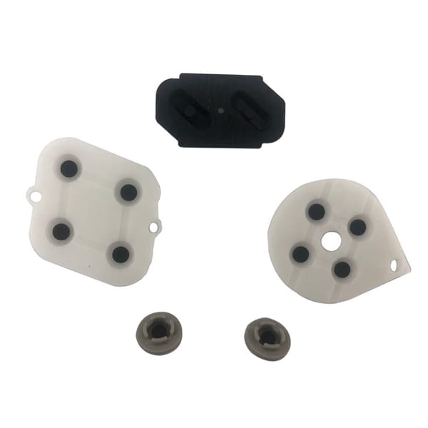5 stk./sæt Controller Gamepad Ledende Gummipuder Knap Pad Keypads Udskiftning Til SNES Controller Tilbehør