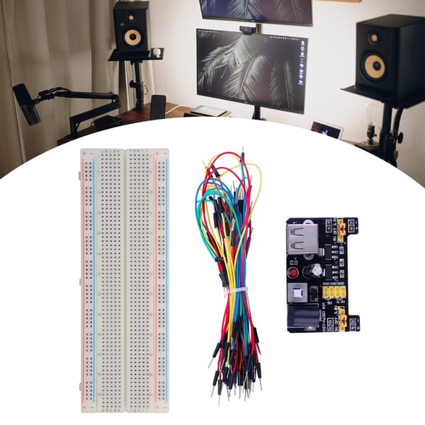 PCB-kort Kopplingsdäck 830 Punkter Lödfri Prototyp Testutvecklingskort