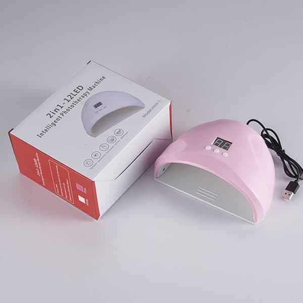 UV LED neglelampe USB negletørrer hærdelampe UV-lys automatisk sensor