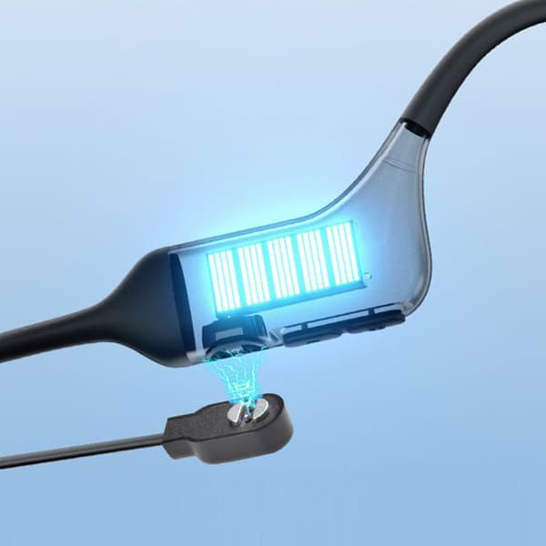 Ladekabel Magnetisk Strømforsyning Laderadapter for PurFree BC01 Hodetelefon