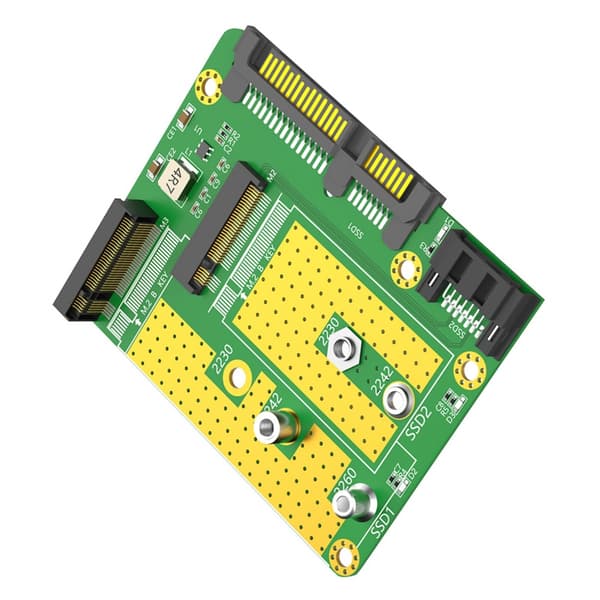 6Gps To NGFFs Key B SSD'er til SATA3.0 2.5\" Adaptere til Bærbare Computere Kort