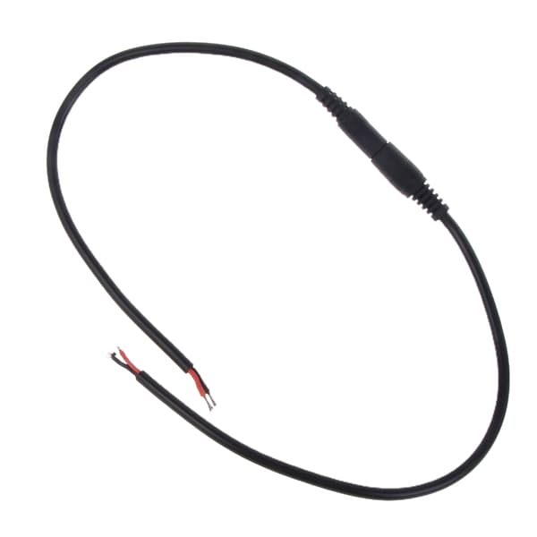5,5 mm x 2,1 mm DC-strømkabel 12V 10A 120W DC-strømpluggkontakt