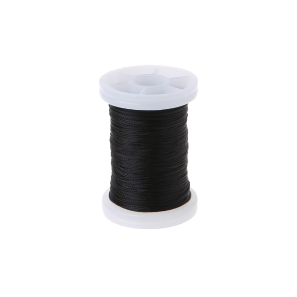 5 färg 0,4 mm 120 meter lång multirollbandsömnadssömnad Trim av hög kvalitet Chord Lin Black