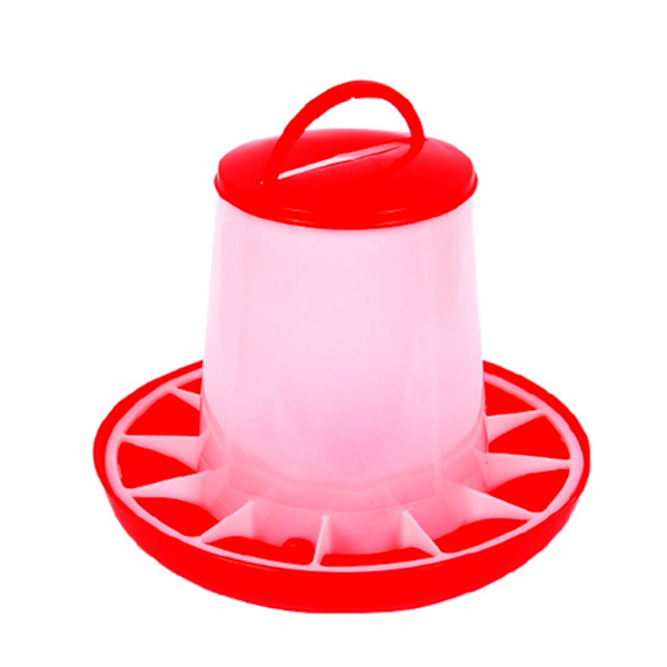 Chick Feeder Waterer Kits for Chick QuailsHönshängande fjäderfämatare Food Feeder Vattenbehållare för utomhusgårdar Coops 6