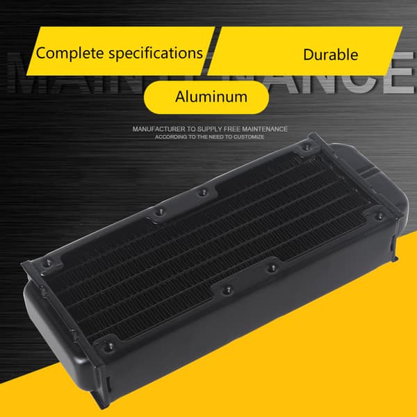 PC Vand Varmeveksler Computer Aluminium Varmeradiator Køleplade til Computer