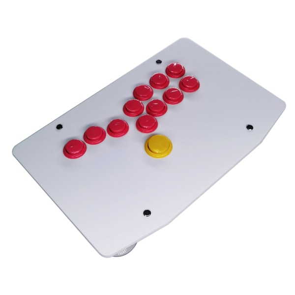 Fighting Box Mini Hitbox Arcade Controller Fighting Stick Street Fighters Game Joystick Mekanisk knapp Hållbar för PC C