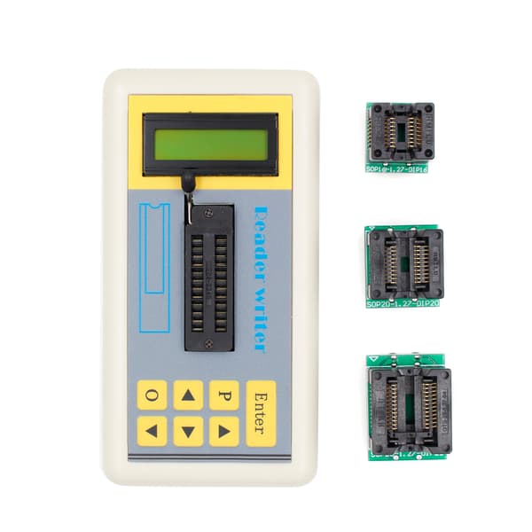 Multifunktionell Transistor Tester Integrerad krets IC Tester Mätare Underhållstest LCD Digital Display C