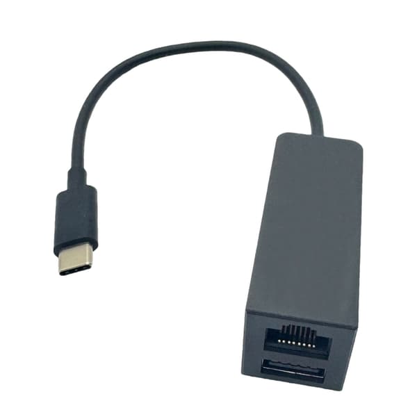 USB C til RJ45 Ethernet og USB3.0-adapter Rask dataoverføring for bærbar PC