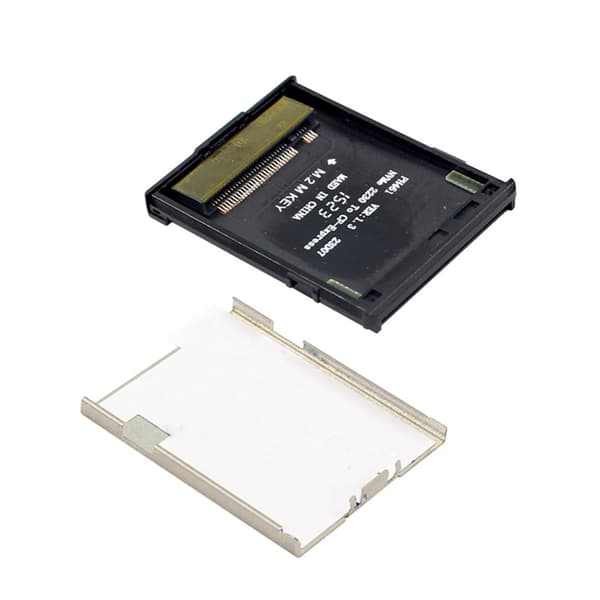 Konverter M.2 NGFF B-nøgle & mSATA SSD til SATA med Adapter Kabinetter