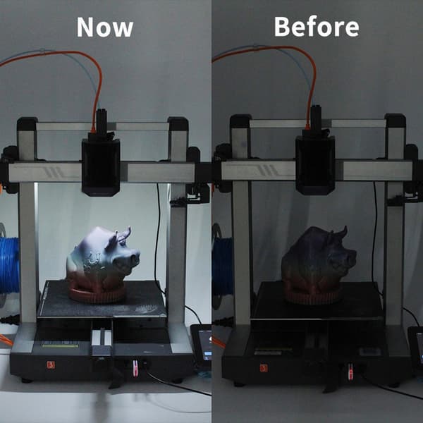 USB 5V LED-lys til 3D-printere 200 mm høj lysstyrke lampe simpel stick