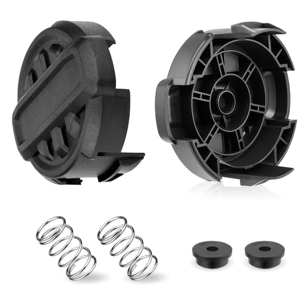 2-pack trimmerhuvudskydd och fjäder passar för Quickfeed DCST922P1 DCST922B