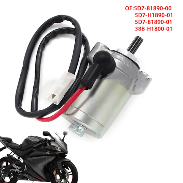 Motorcykel Starter Elektrisk Motor Starter Motor Til R125A MT125 MT125A WR125
