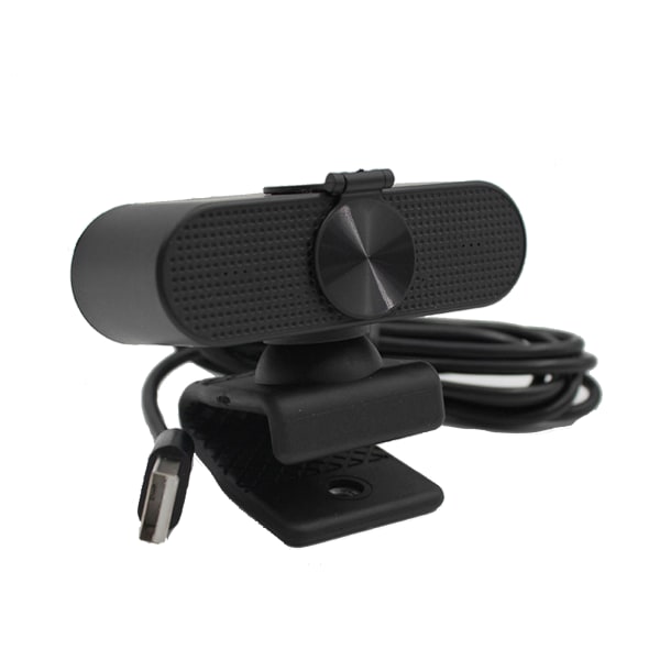 1080P/2K Teräväpiirtokamera Sisäänrakennettu Mikrofoni USB 2.0/3.0 Plug & Play Verkkokamera w/Yksityisyyssuojalla Live Bro:lle