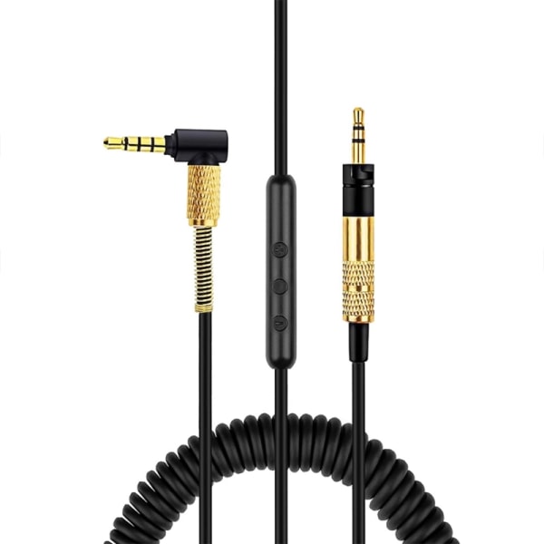 Bärbar hörlurskabel Ljudkabel för Sennheiser HD4.30/HD400/HD4.40/HD4.50 hörlurshörlurar