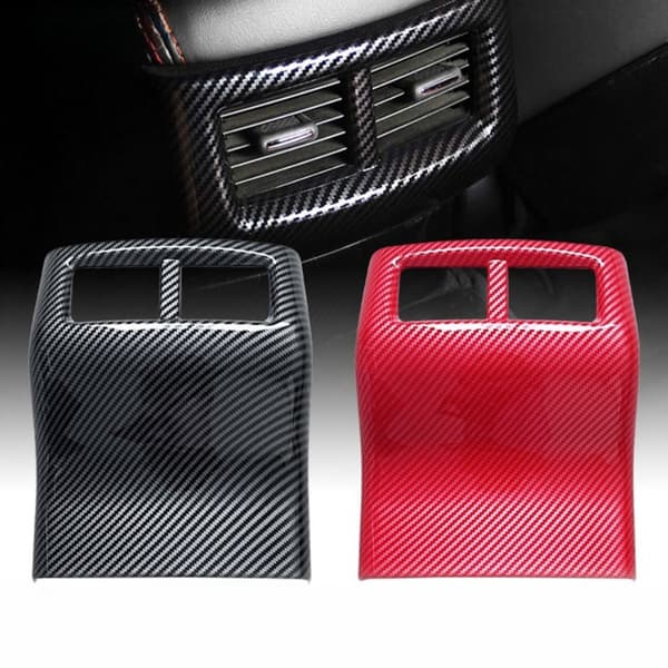 Blekningsresistent AC-ventilationsskydd för fordonsinredning ABS-trimdel Black