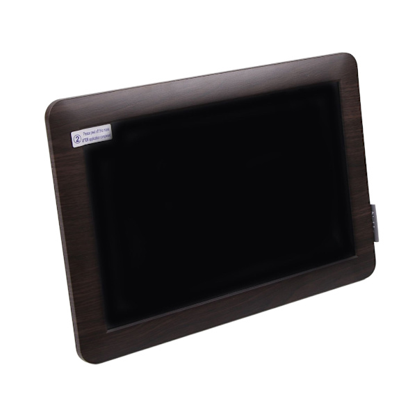 10,1 tums WiFi digital fotoram 1280x800 IPS LCD-pekskärm Autorotera landskap Inbyggt 16GB minneslagring Brown EU