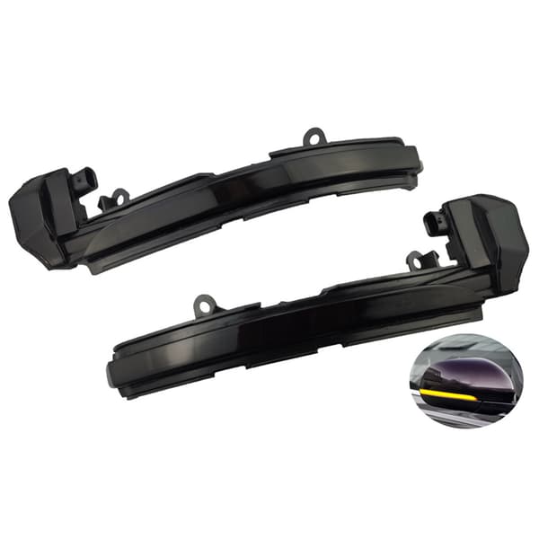 Til Jaguar LED Bil Auto Sidespejl Amber Indikator Blinklys Lampe