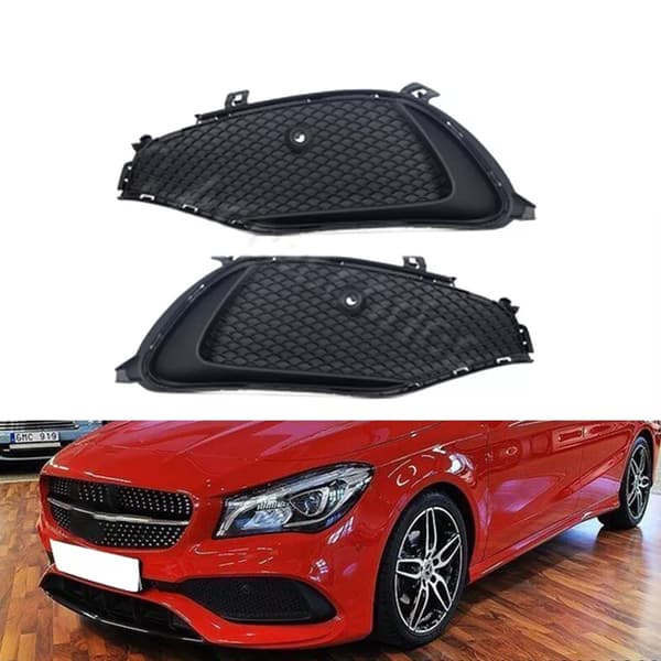 Frontfanger Grill for CLA180 CLA200 CLA250 W117 Erstatning Tåkelysdeksel