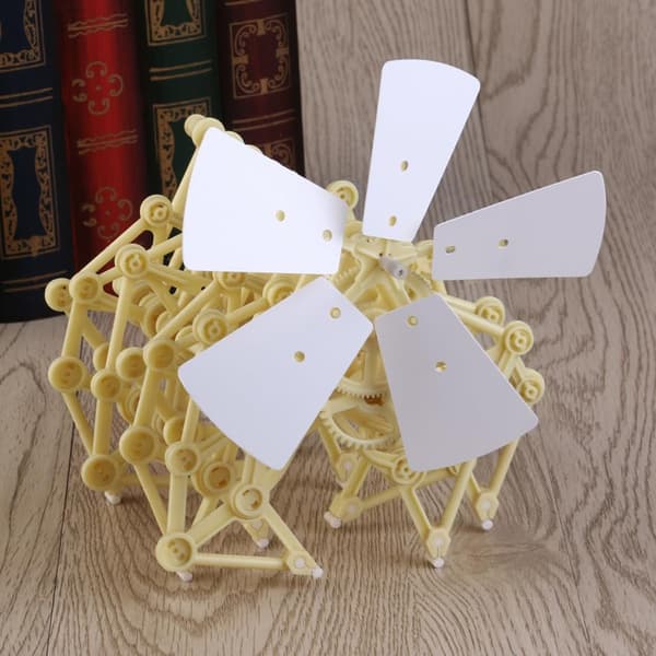 Vindenergi Gående Strandbeest Model Byggesæt Læringslegetøj