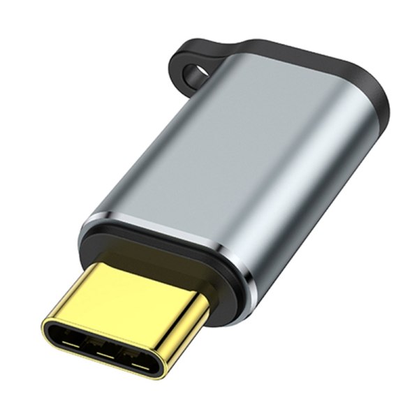 Telefonladdaradapter för iOS8pin Hona till Type-C Hane Konverter Adapter Stöd PD60W Laddning & Dataöverföring