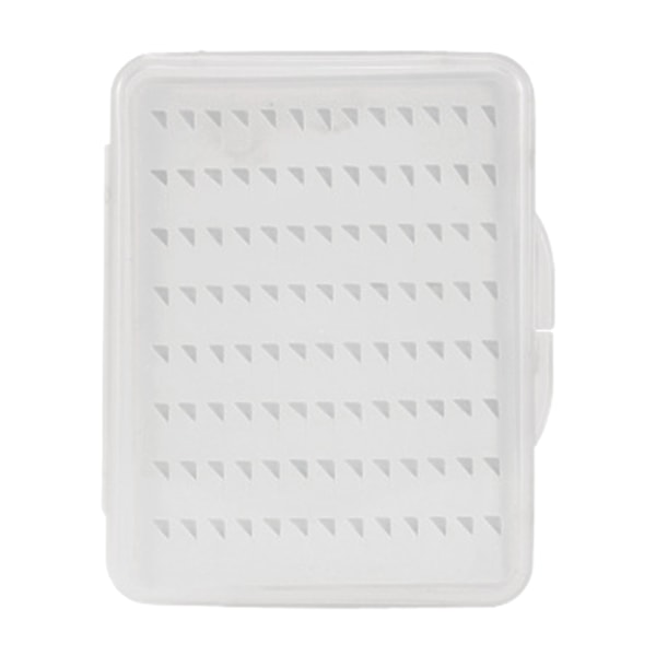 Vanntett Slitesterk Fluekrokboks Fluefiskekrokboks Med Skum Vanntett Slitesterk Fiskeutstyr Transparent S for M L Størrelse