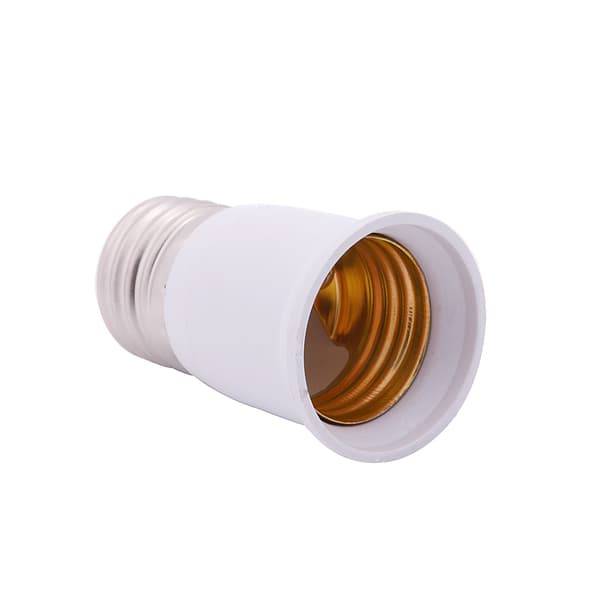 1 65mm E27 Till E27 Sockelförlängning Bas Glödlampa Adapter Konverterare Hållare