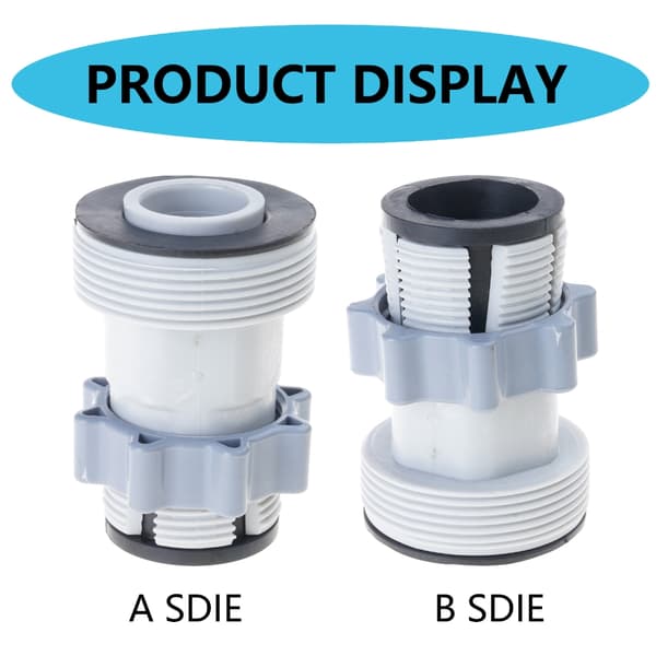 Multifunktionel Poolslange Adapter Slangekobling Til 4572 Poolmodifikationer