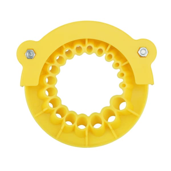 Vinkelslipermontert borbitsliper for flere størrelser bit 3,5 mm til 12,5 mm