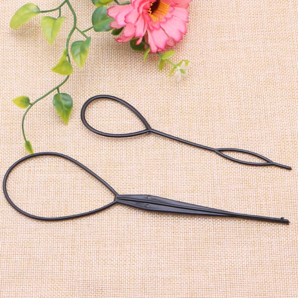 Hår Twist Styling Clip Stick Bun Maker Flätverktyg Kam Håraccessoarer 4 st